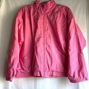 Reebok Sport Pink Windbreaker Jacket